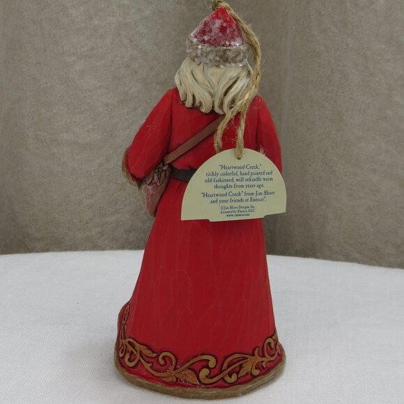 Jim Shore Santa Claus Figurine - Red and Green - Picture 5 of 7